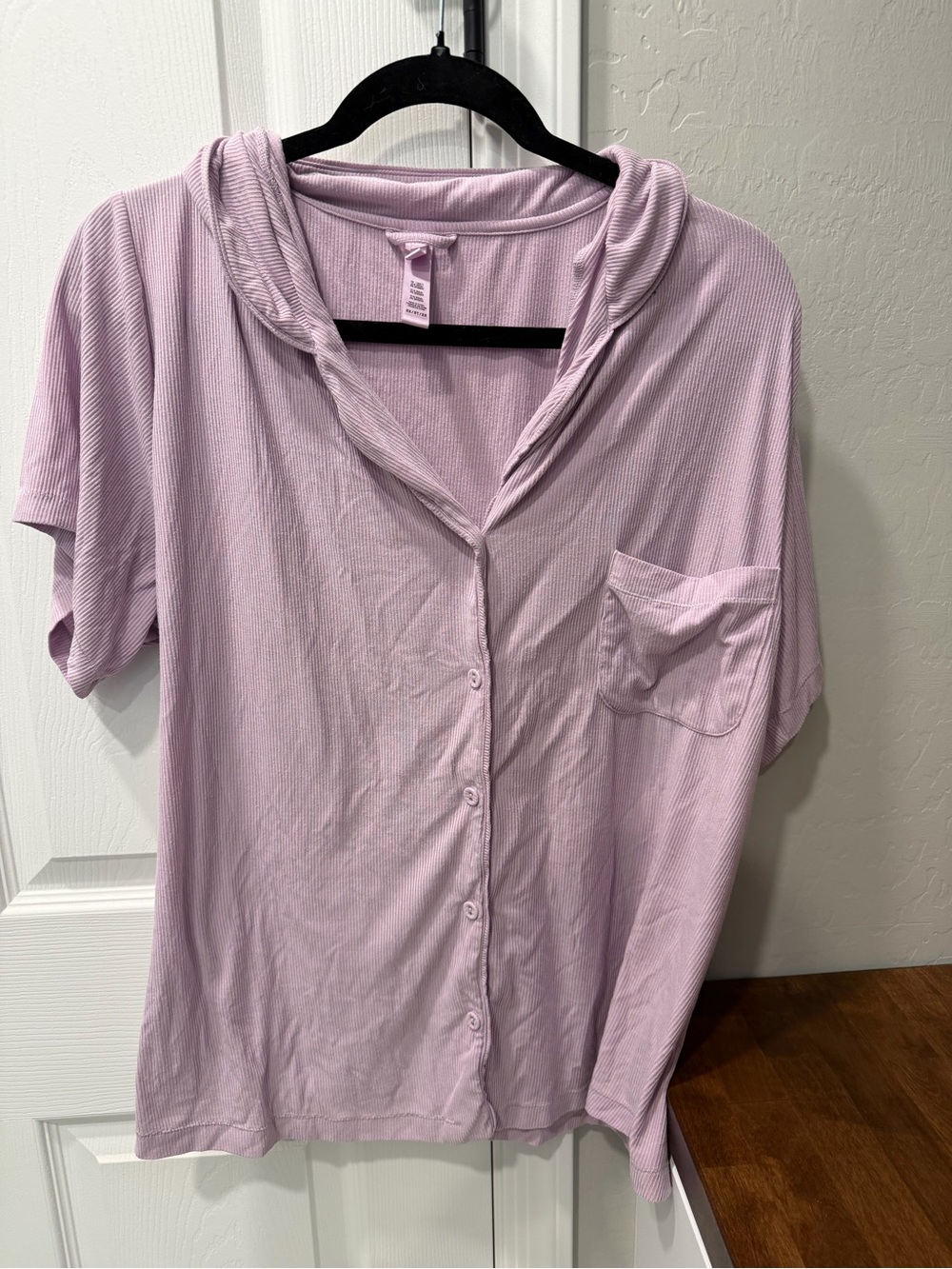 Skims short sleeve and shorts pajama set